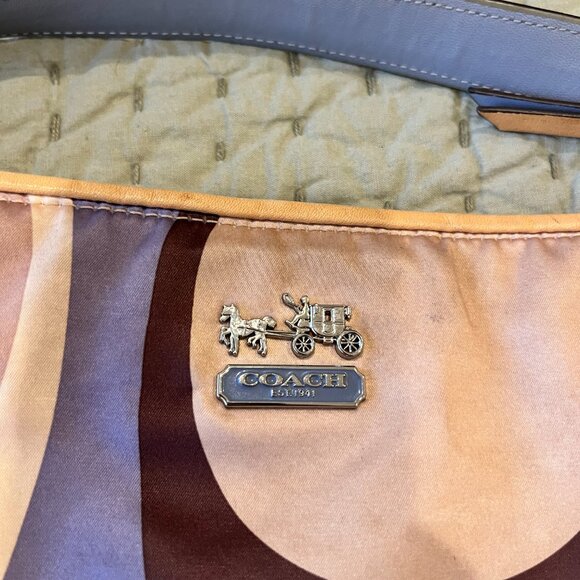 Coach 1941 Chelsea Katarina Tote 18969 Scarf Print - Picture 4 of 7